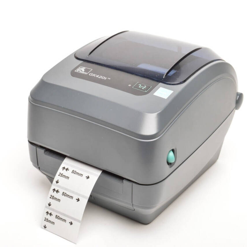 Zebra GK420T USB Termal Transfer Masaüstü Barkod Yazıcı GK42-102520-000 - 3