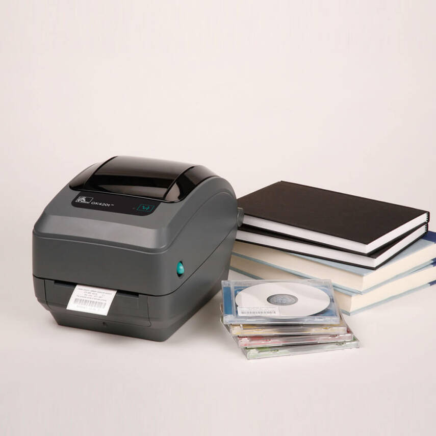 Zebra GK420T USB Termal Transfer Masaüstü Barkod Yazıcı GK42-102520-000 - 5