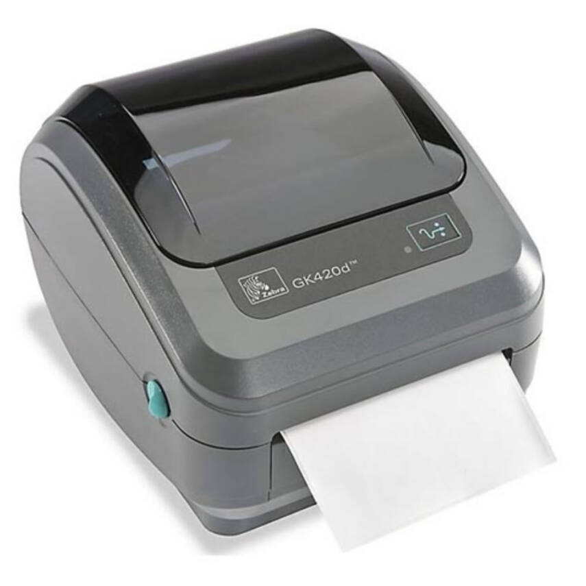 Zebra GK420D Direkt Termal USB + Seri Masaüstü Barkod ve Etiket Yazıcısı GK42-202520-000 - 2