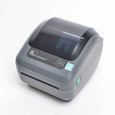 Zebra GK420D Direkt Termal USB + Seri Masaüstü Barkod ve Etiket Yazıcısı GK42-202520-000 - 1
